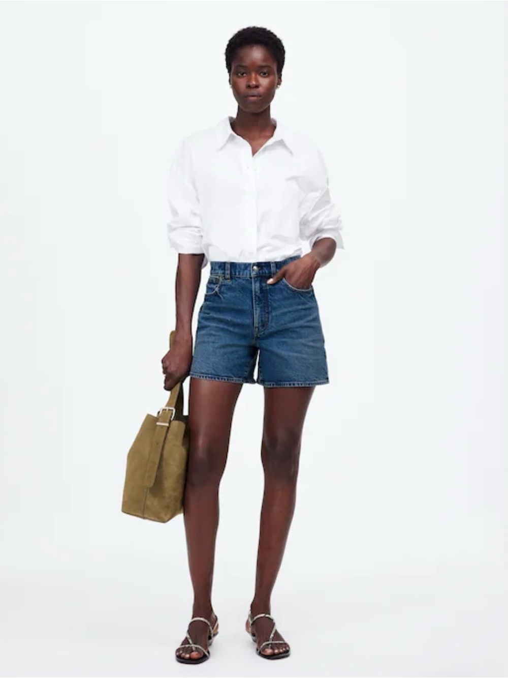 Madewell The Perfect Vintage Mid-Length Jean Short - Picture 11 of 11